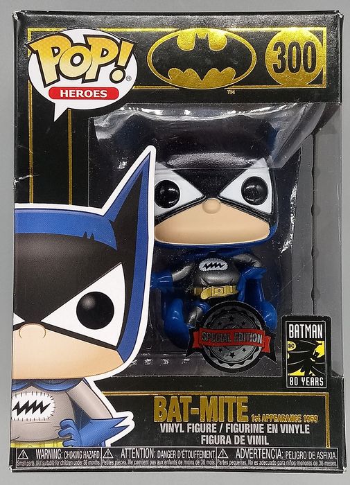 300 Bat-Mite (1st Appearance 1959) - Metallic - DC - Damaged Box Funko POP Funko