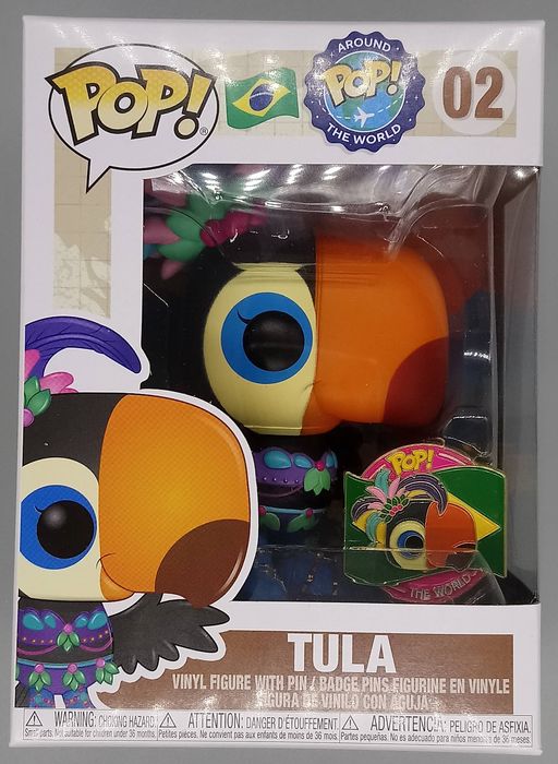 02 Tula - Around the World Brazil Funko POP Funko