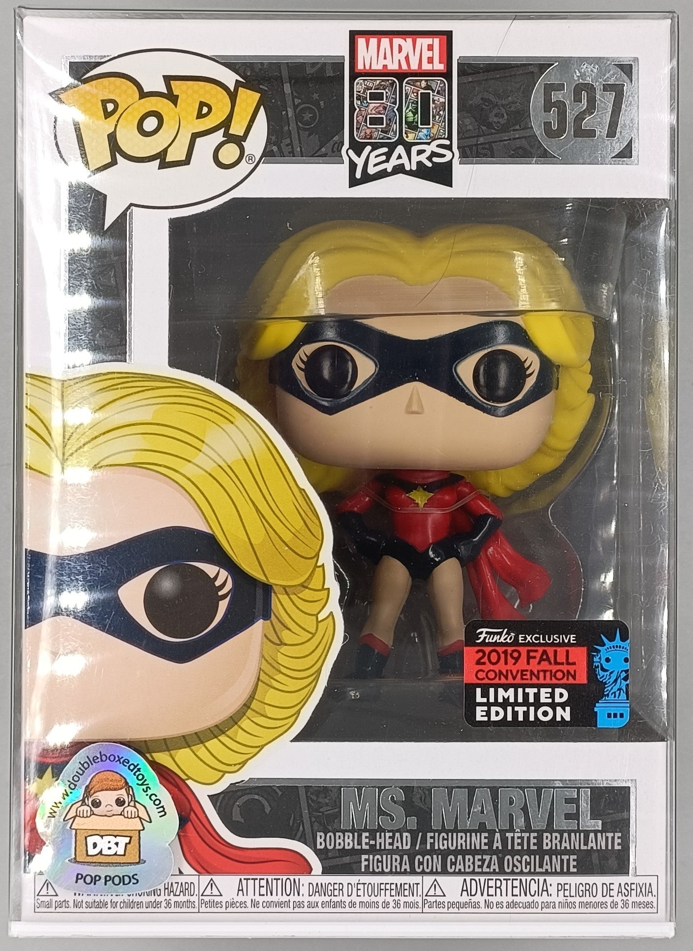 527 Ms. Marvel (First Appearance) - Marvel - 2019 Con Funko POP Funko