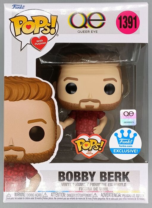 1391 Bobby Berk - Queer Eye - New Funko POP Funko