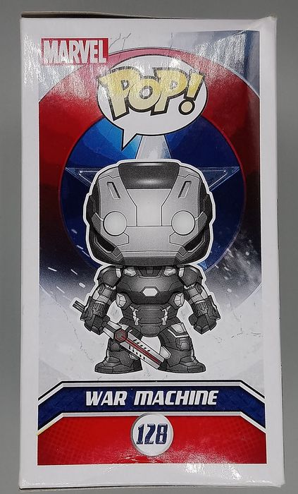 128 War Machine - Marvel Captain America Civil War Box Damaged Funko POP