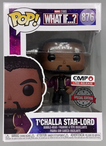 876 T'Challa Star-Lord (Unmasked) Marvel What If..? Funko POP