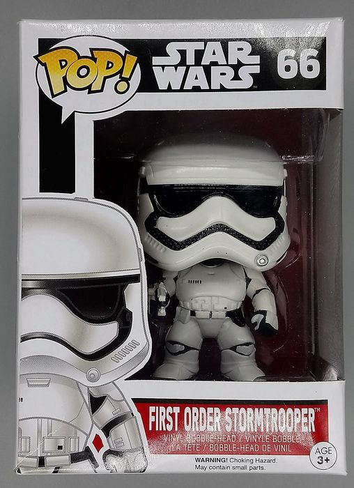 66 First Order Stormtrooper - Star Wars - Box Damaged Funko POP