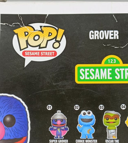 09 Grover - Sesame Street - Box Damaged Funko POP