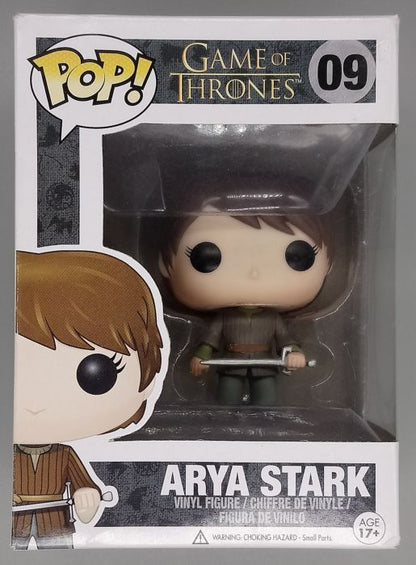 09 Arya Stark - Game of Thrones - Box Damaged Funko POP Funko