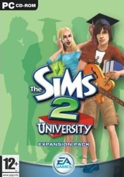 The Sims 2: University  for Windows PC MIcrosoft