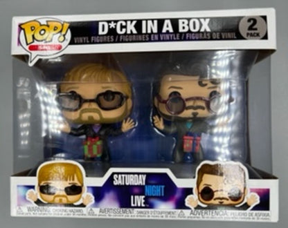 [2 Pack] Dick in a Box SNL Saturday Night Live Funko POP - Box Damaged
