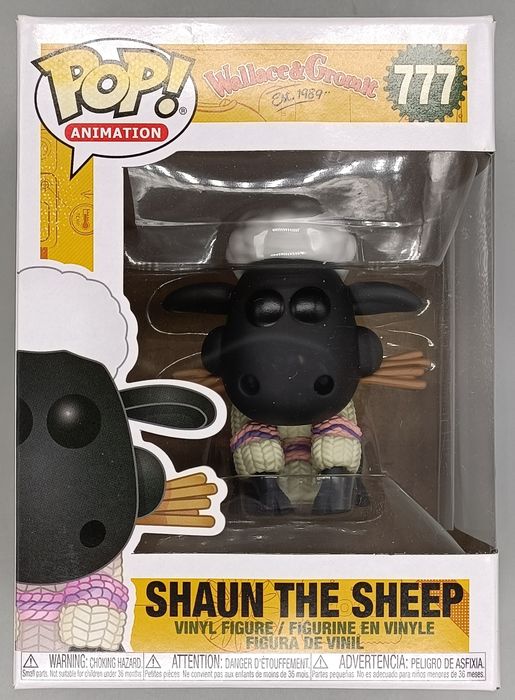 777 Shaun the Sheep - Wallace & Gromit - Funko POP - Box Damaged