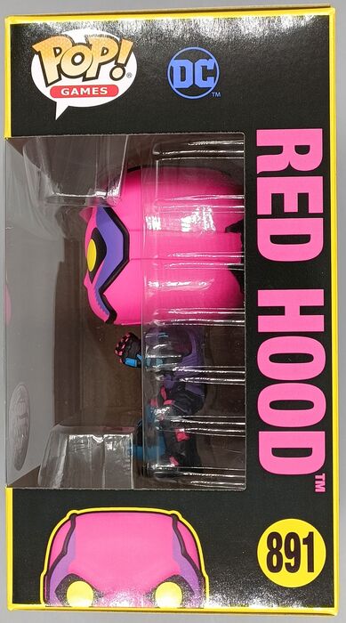 891 Red Hood - Blacklight - DC Gotham Knights Funko POP