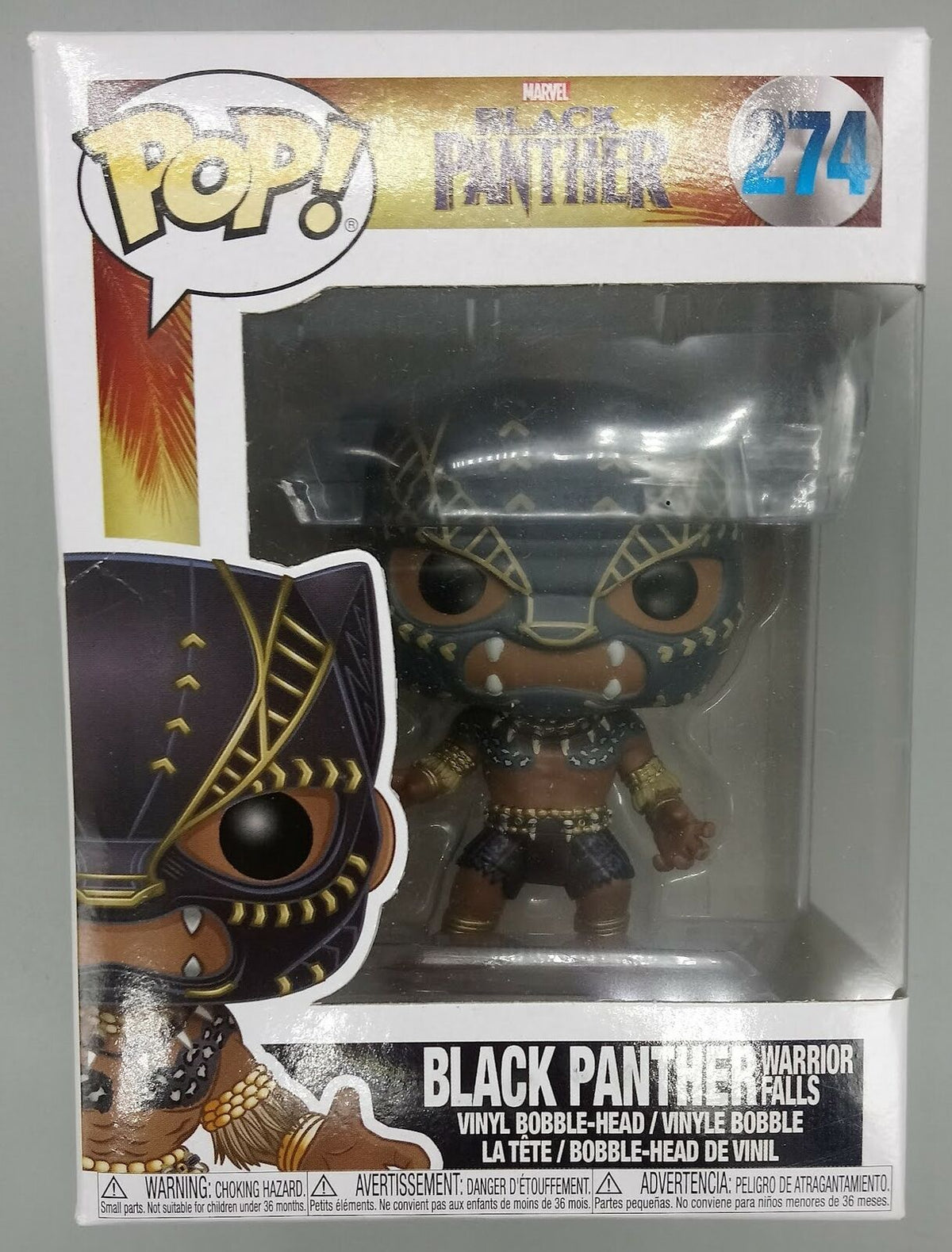 274 Black Panther (Warrior Falls) - Marvel Black Panther Funko POP