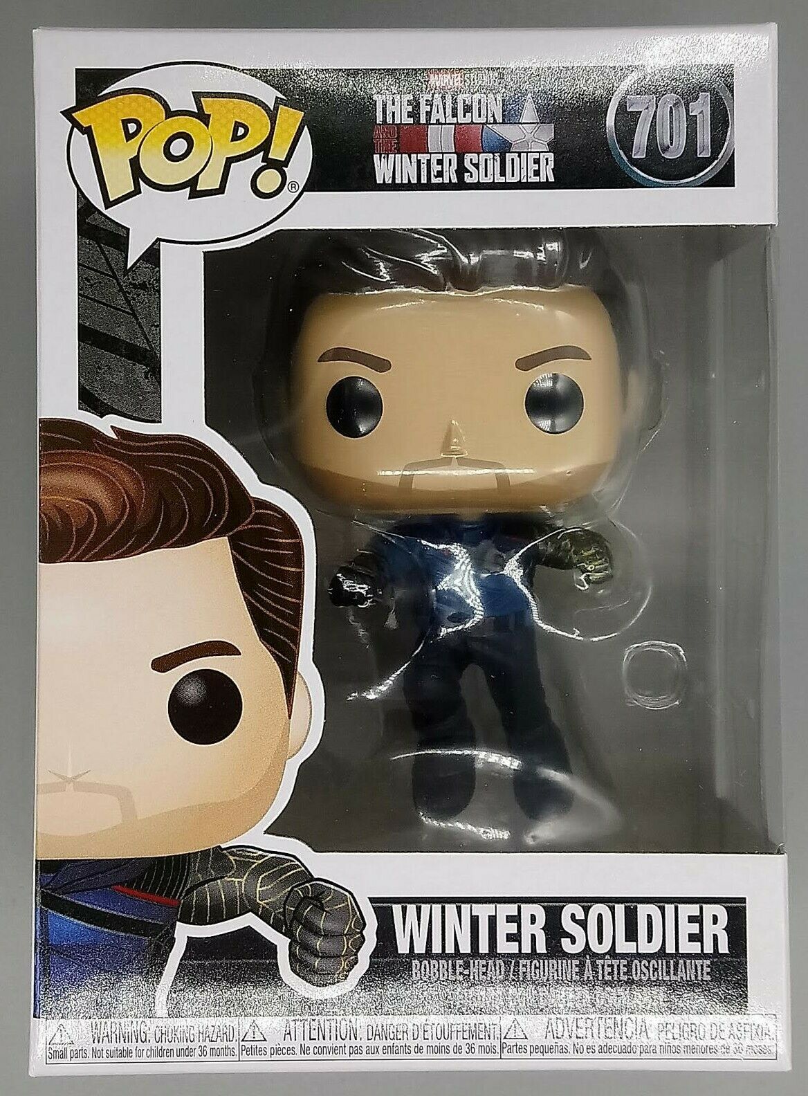701 Winter Soldier Marvel The Falcon and The Winter Soldier Funko POP
