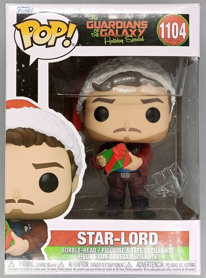 1104 Star-Lord Marvel Guardians Of The Galaxy Holiday - Box Damaged Funko POP Funko