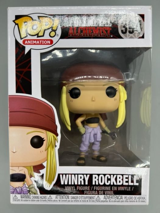 394 Winry Rockbell - Fullmetal Alchemist - Box Damaged Funko POP Funko