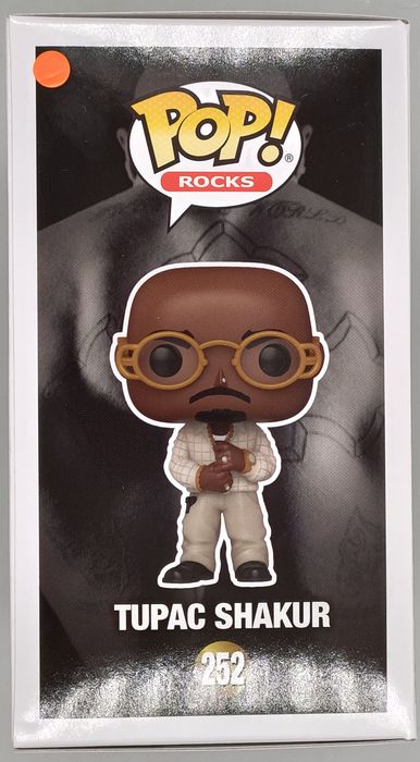 252 Tupac Shakur (Loyal to the Game) - Rocks - 2Pac Box Damaged Funko POP