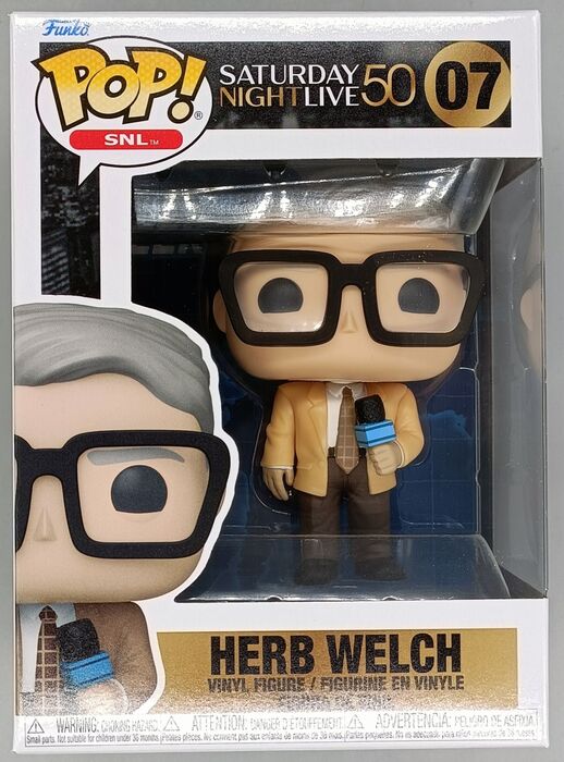 07 Herb Welch - Saturday Night Live 50 Funko POP - Brand New