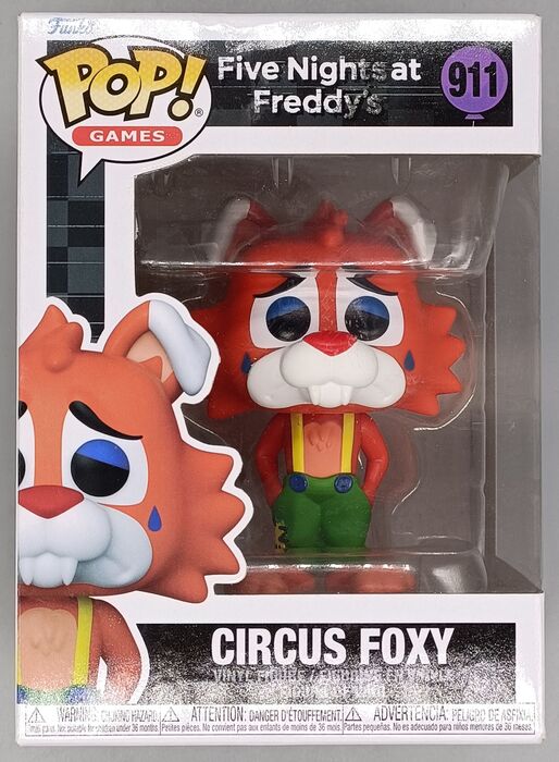 911 Circus Foxy - Five Nights at Freddy's FNaF - Funko POP - Box Damaged