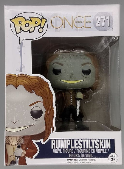 271 Rumplestiltskin - Glitter - Once Upon a Time Box Damaged Funko POP Funko