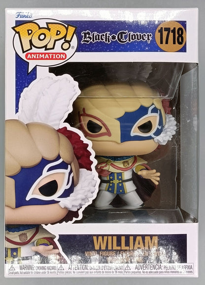 1718 William - Black Clover Funko POP - Box Damaged Funko