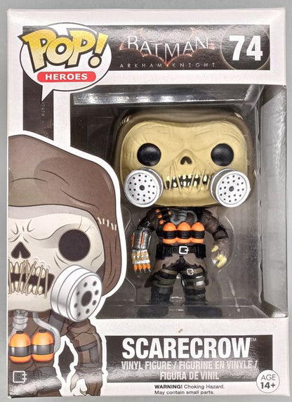 74 Scarecrow - DC - Batman Arkham Knight - Box Damaged Funko POP Funko