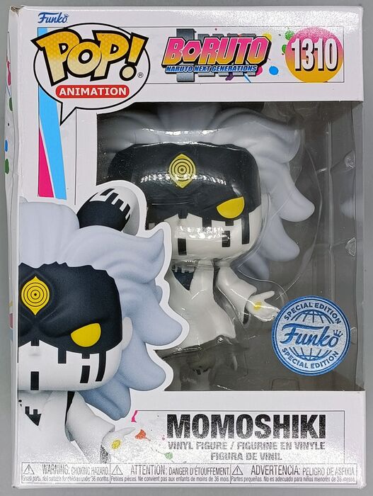 1310 Momoshiki - Boruto Naruto Next Generation Box Damaged Funko POP Funko