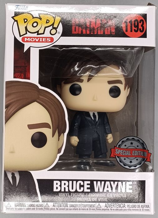 1193 Bruce Wayne DC The Batman - Box Damaged Funko POP