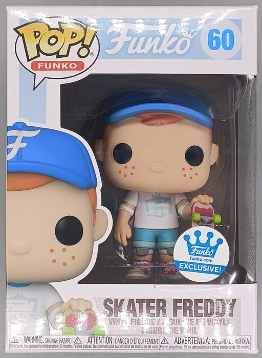 60 Skater Freddy - Funko (Freddy) - Box Damaged Funko POP