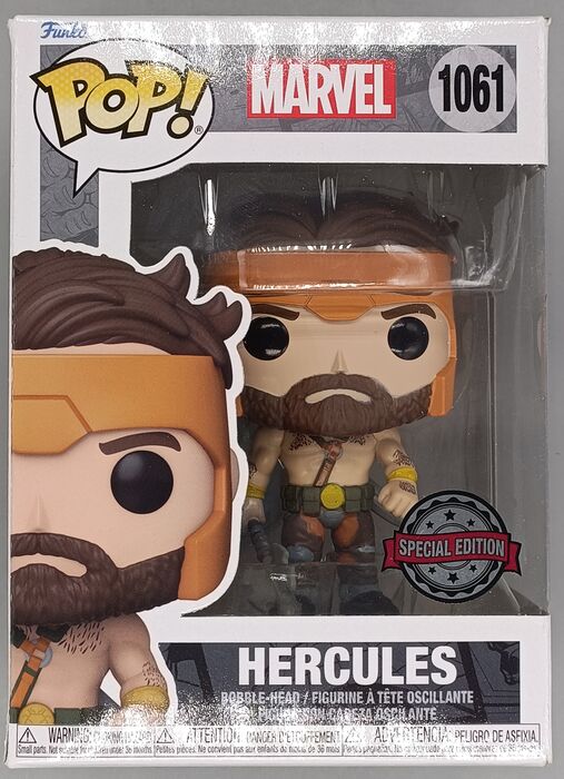 1061 Hercules - Marvel  - Box Damaged Funko POP Funko