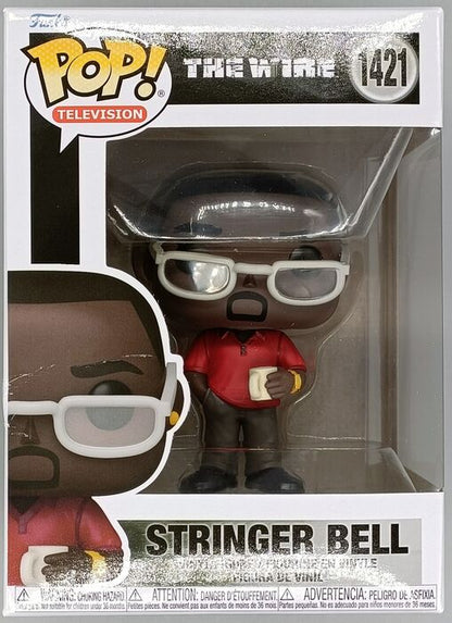 1421 Stringer Bell - The Wire - Box Damaged Funko POP