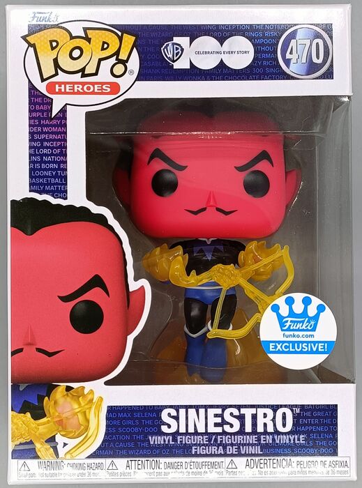 470 Sinestro (Yellow Lantern) - DC Comics Green Lantern Funko POP Funko
