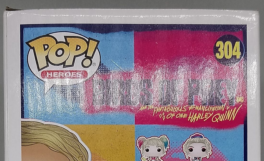 304 Black Canary (Boobytrap Battle) DC Birds of Prey Box Damaged Funko POP