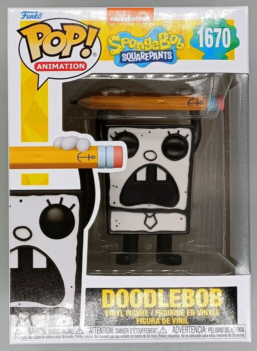 1670 Doodlebob - SpongeBob SquarePants New Funko POP Funko