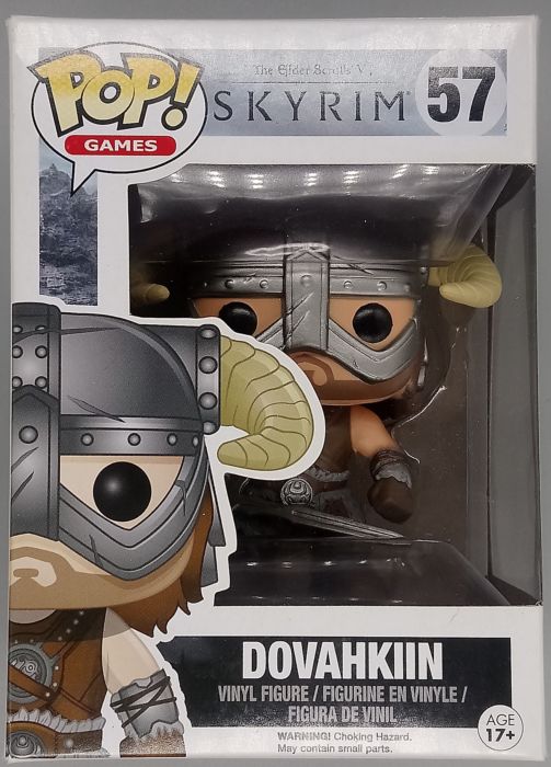 57 Dovahkiin - The Elder Scrolls Skyrim - Funko POP - Box Damaged