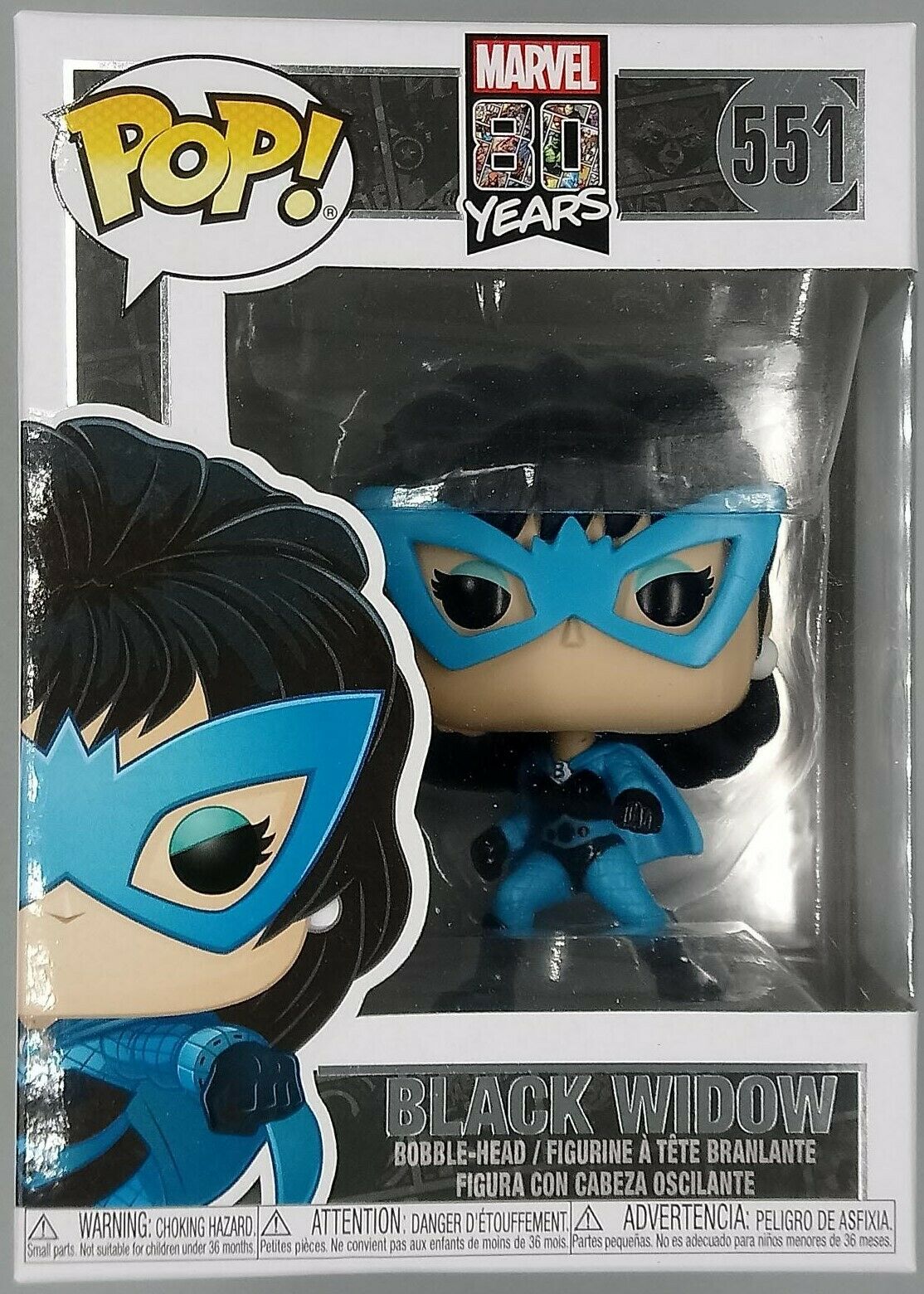 551 Black Widow (First Appearance) - Marvel 80 Years Funko POP