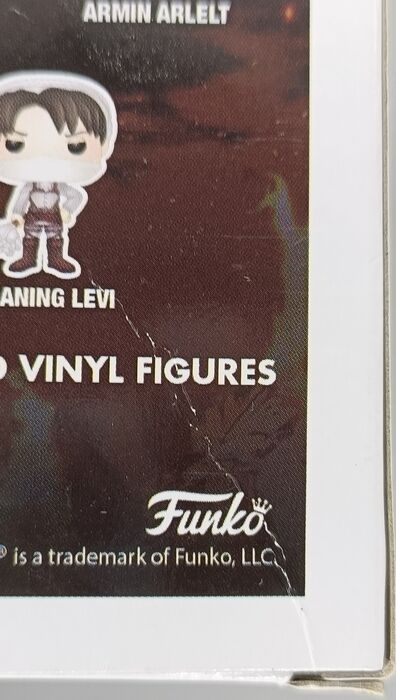 235 Levi - Attack On Titan - Box Damaged Funko POP