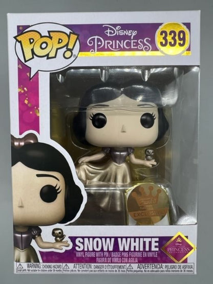 339 Snow White (Ultimate Princess) - Metallic - Disney Funko POP