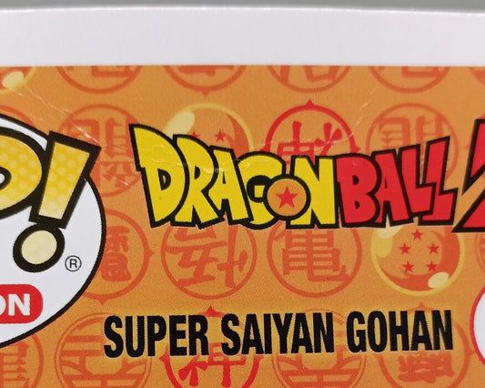 858 Super Saiyan Gohan (Teenage) Glow Dragon Ball Z Box Damaged Funko POP