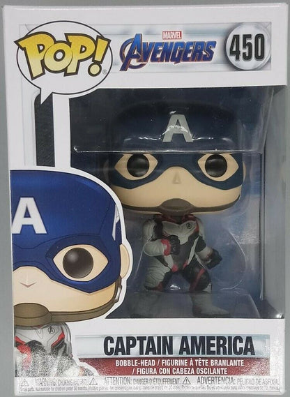 450 Captain America (Team Suit) Marvel Avengers Endgame Funko POP Funko