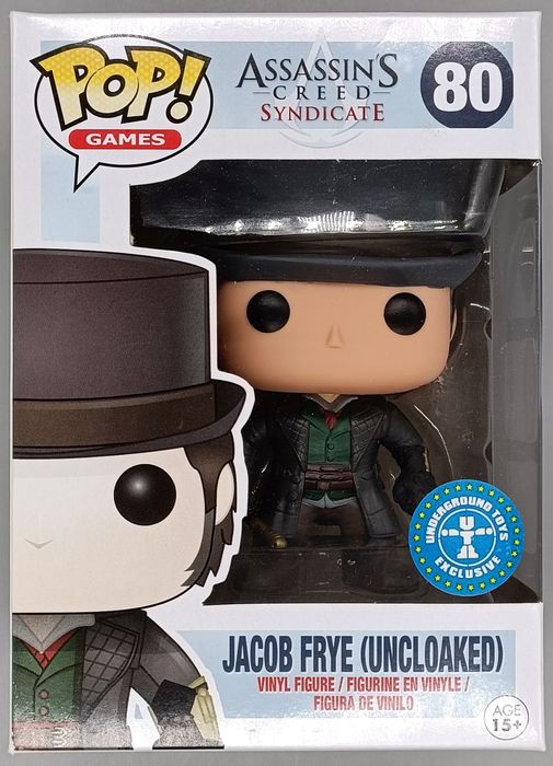 80 Jacob Frye (Uncloaked) - Assassins Creed - Box Damaged Funko POP