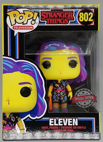 802 Eleven (Mall) Blacklight - Stranger Things Funko POP Funko