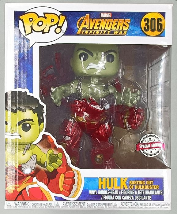 306 Hulk (Busting Out of Hulkbuster) 6 Inch Marvel Avengers Funko