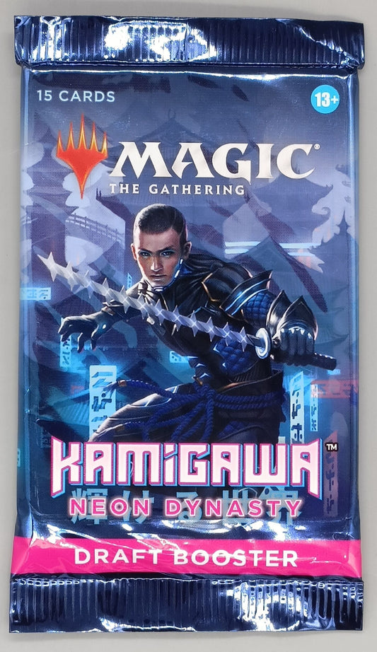 Magic the Gathering Kamigawa: Neon Dynasty 15-Card Draft Booster Pack (Single) Wizards of the Coast