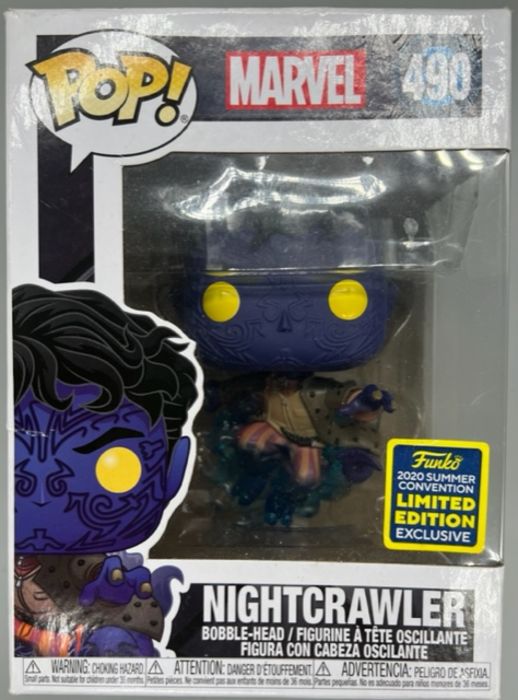 490 Nightcrawler (Teleporting) Marvel XMen 2020 Con - Box Damaged Funko POP Funko