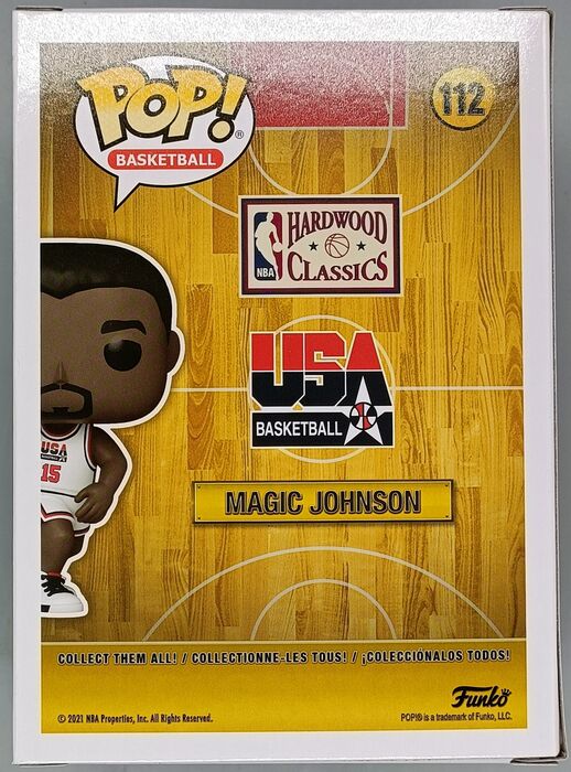 112 Magic Johnson (USA) - NBA Funko POP