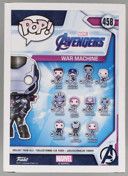 458 War Machine - Marvel Avengers Endgame - Box Damaged Funko POP