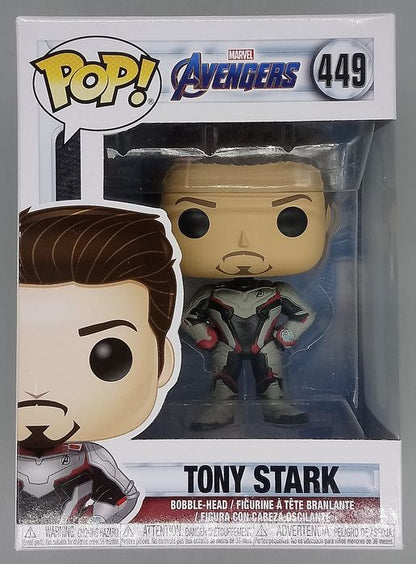 449 Tony Stark (Team Suit) - Marvel Avengers Endgame - Damaged Box Funko POP Funko
