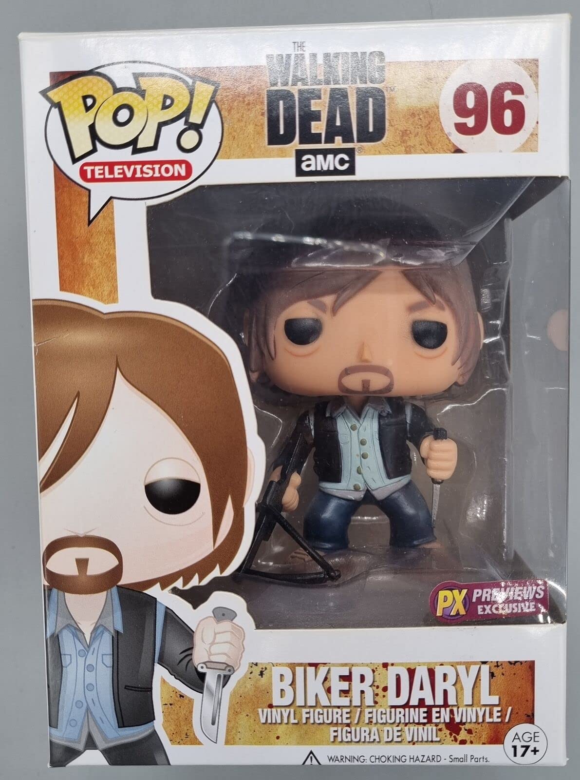96 Biker Daryl - The Walking Dead - Funko POP - Box Damaged