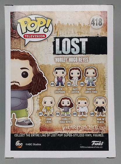 418 Hurley Hugo Reyes - LOST Funko POP