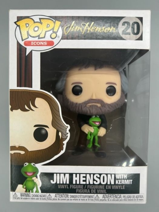 20 Jim Henson (with Kermit) - Box Damaged Funko POP Funko