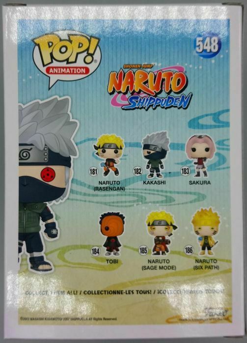 548 Kakashi (Lightning Blade) - Pop Animation - Naruto Ship Funko POP