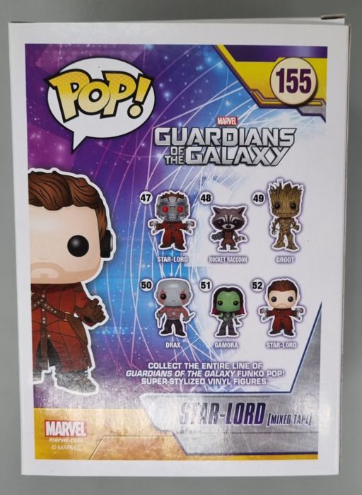 155 Star-Lord (Mixed Tape) - Marvel Guardians of the Galaxy Funko POP